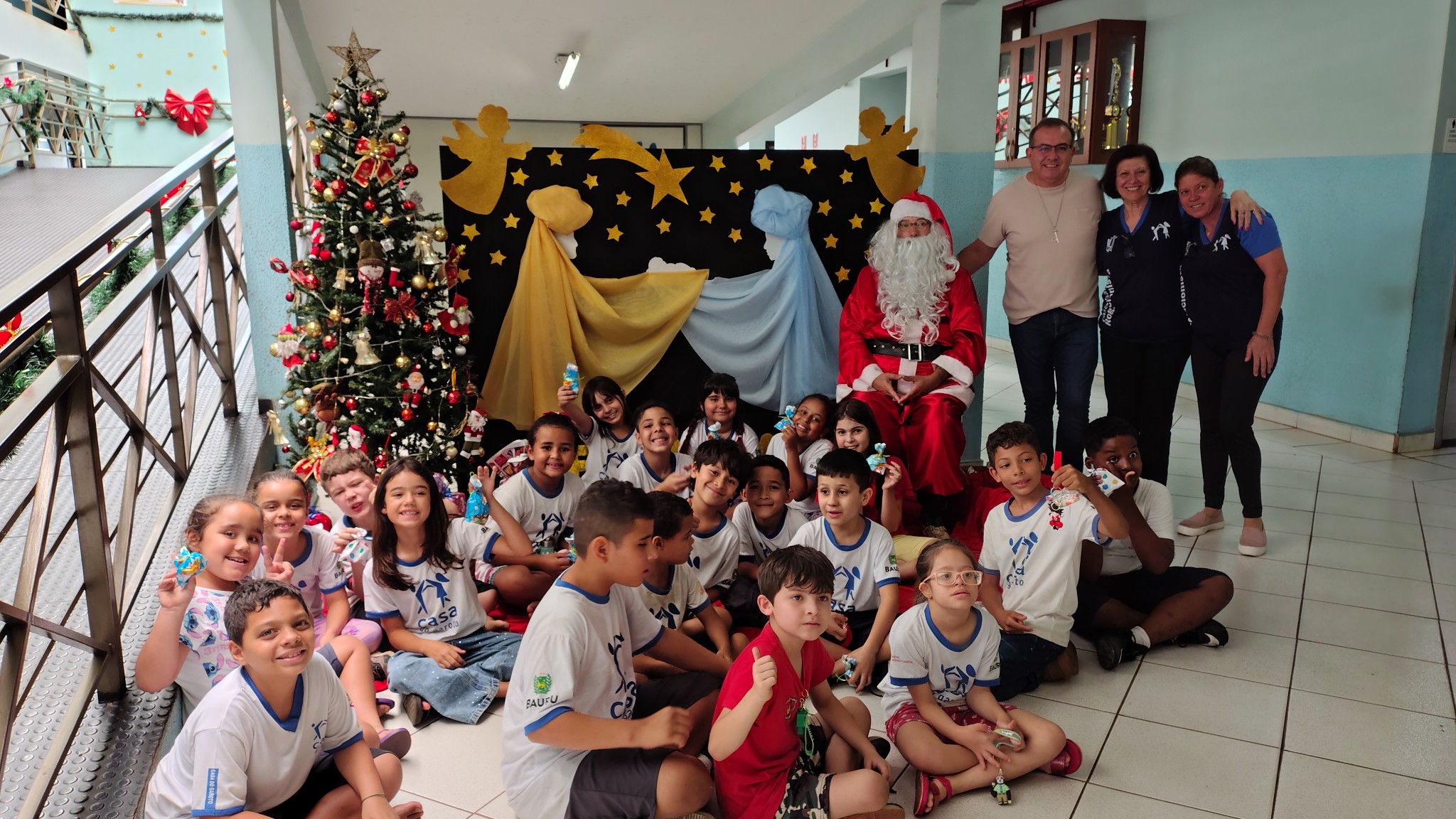 Festa de Natal Interna Casa do Garoto 2025